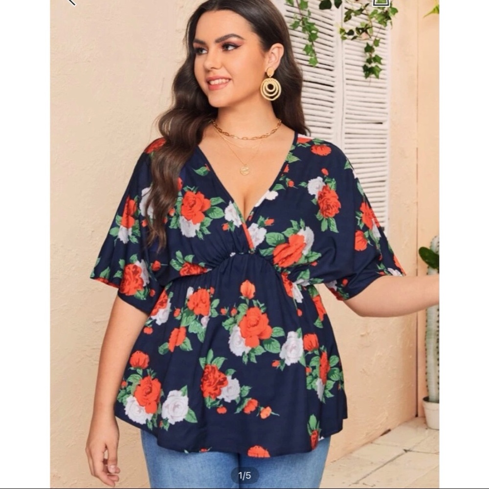 Floral blouse